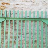 Riveted plain iron gate