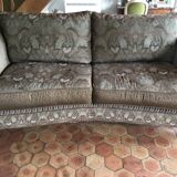 Napoleon III style 3-seater sofa