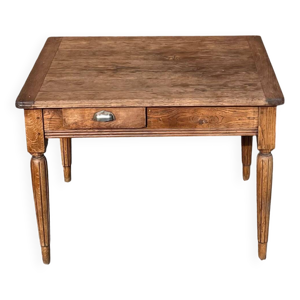 table de campagne avec - tiroir