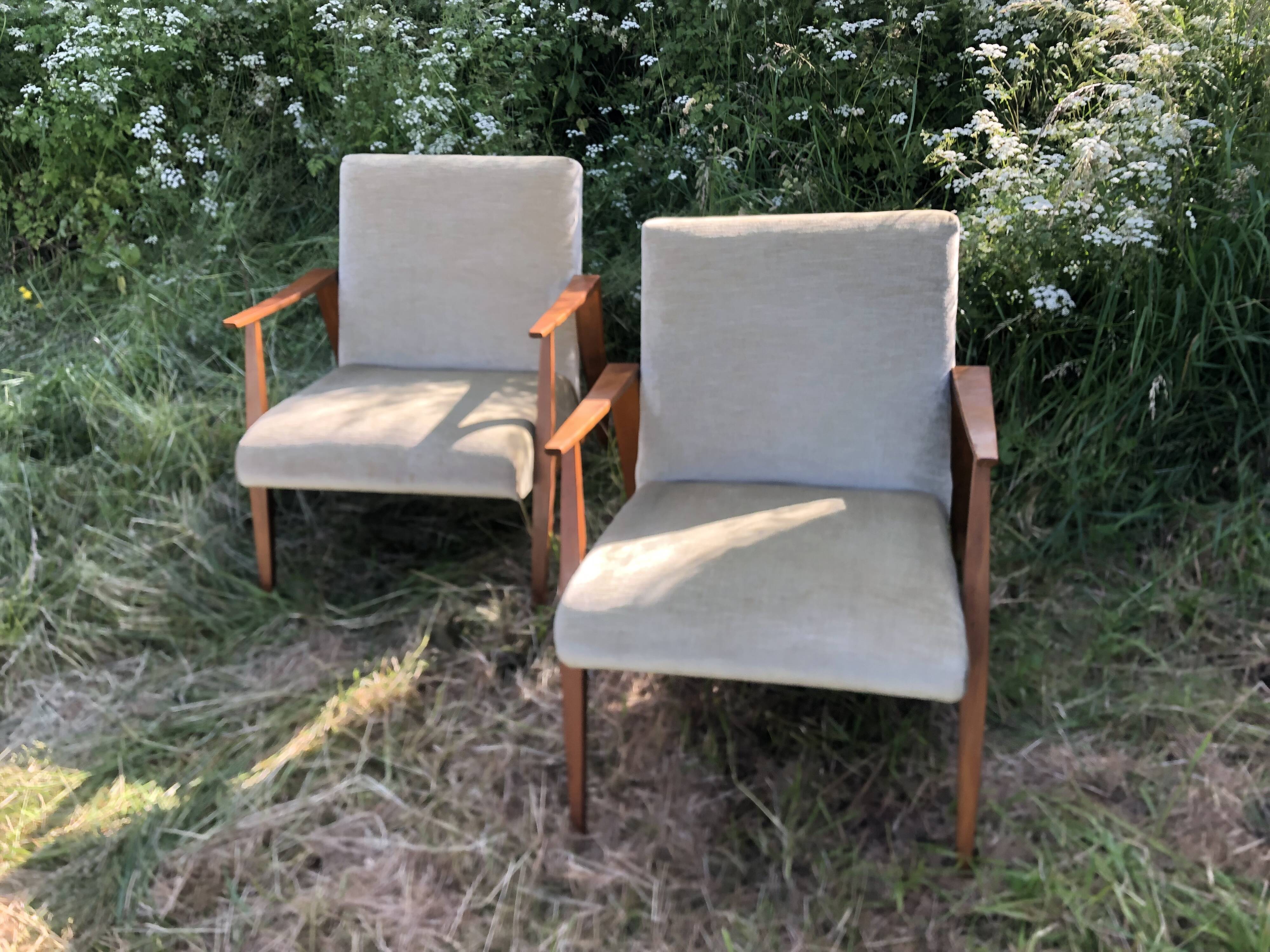 Scandinavian armchairs from the 60s