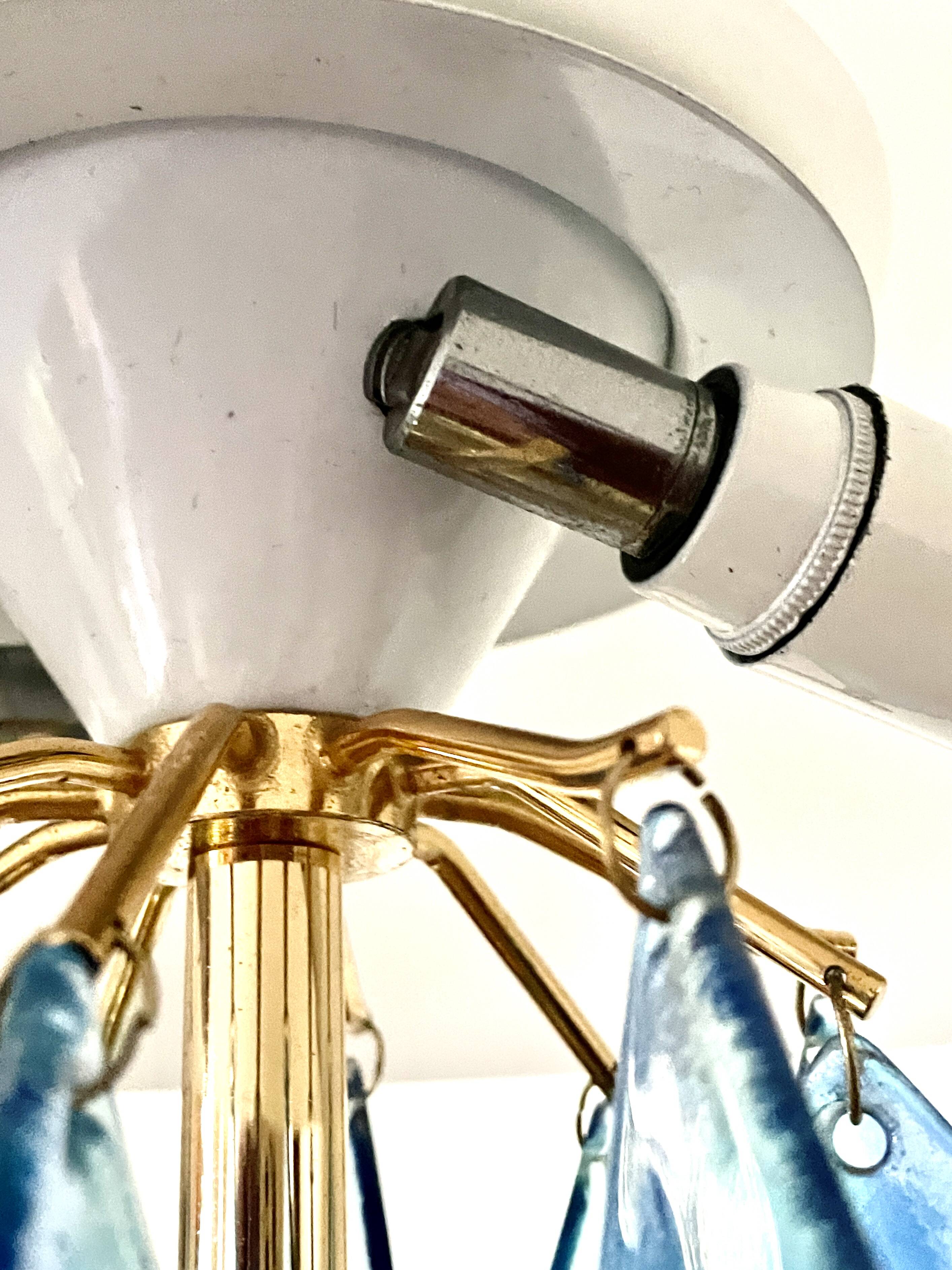 Lampe champignon Murano 1980