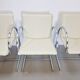 Postmodern Leather Cirkel Chairs by Karel Boonzaaijer & Pierre Mazairac for Metaform, 1980s, Set of 4
