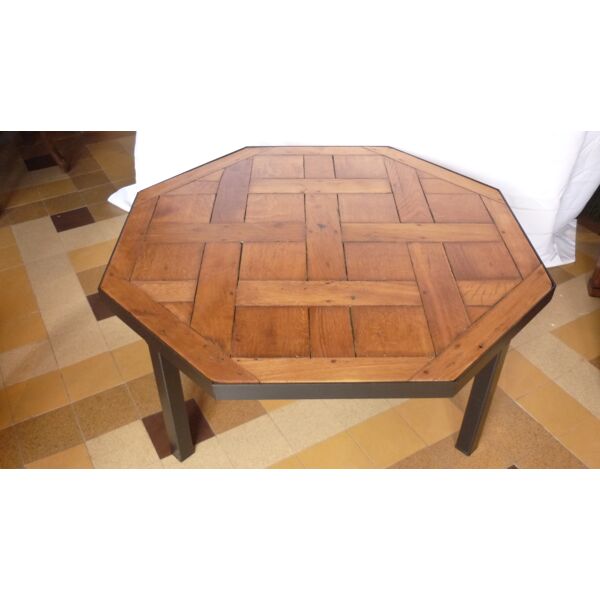 Octagonal Coffee Table Selency, Octagon Coffee Table Wood