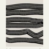 Abstract lines giclee print, 50x70cm
