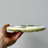 2 ceramic plates depicting a lemon