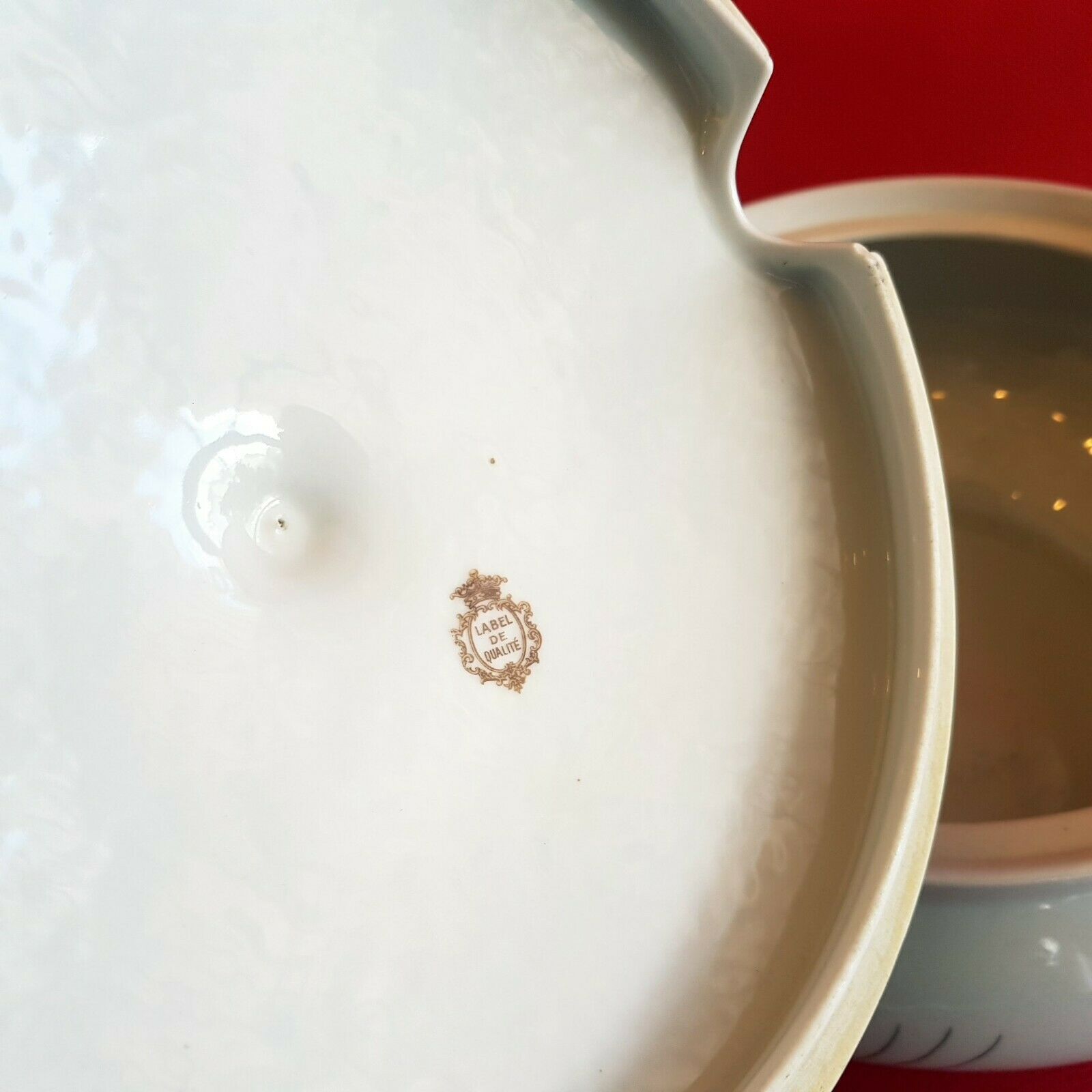 Porcelain vegetable soup Limoges Raynaud & C