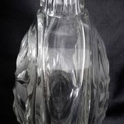 Large Art Deco crystal spirit decanter
