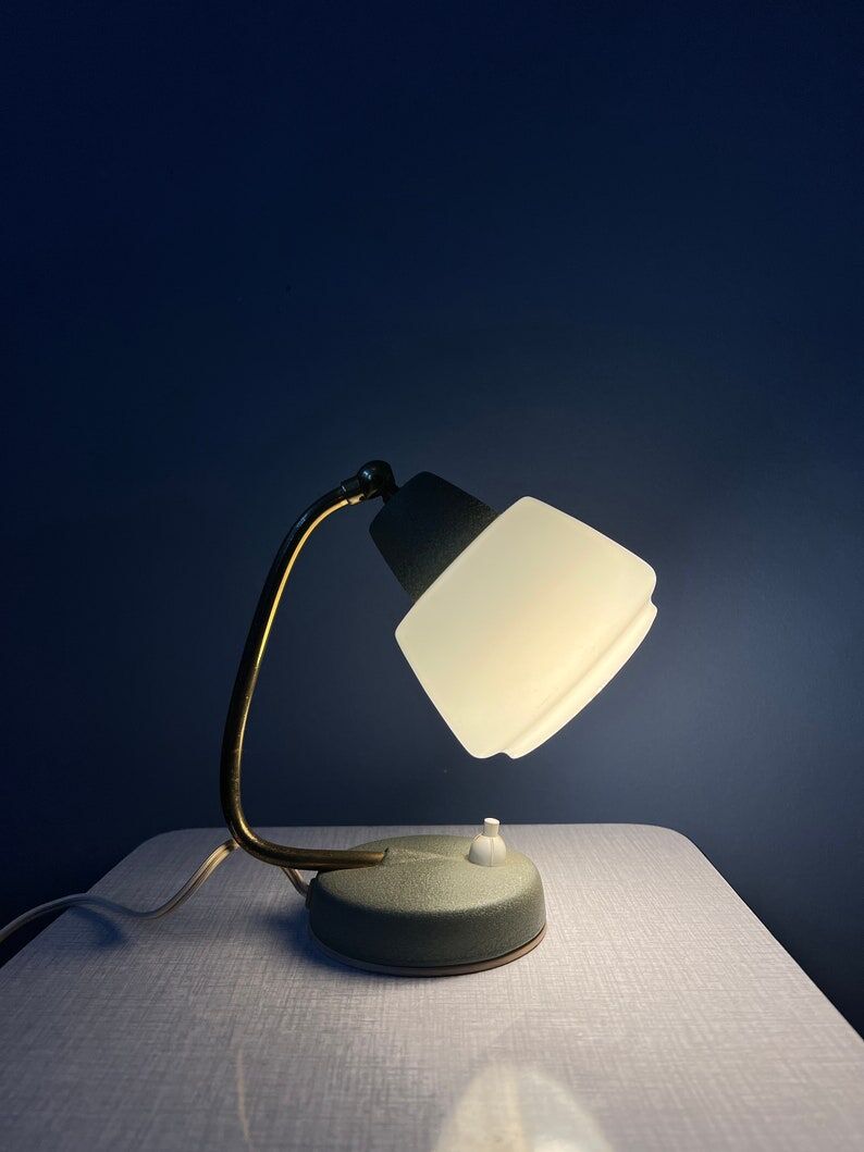 Mid-century vintage bedside lamp