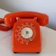 Téléphone Socotel S63 orange 1973