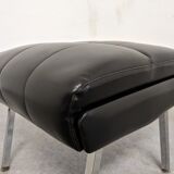 Leather Ottoman from the 50s/60s