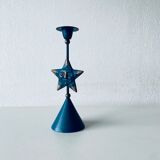 Bougeoir étoile en métal