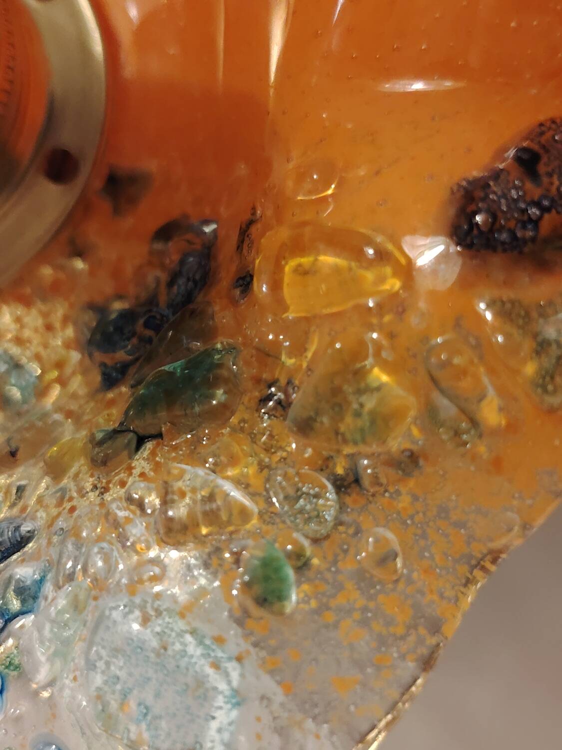 Murano flower wall light