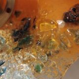 Murano flower wall light