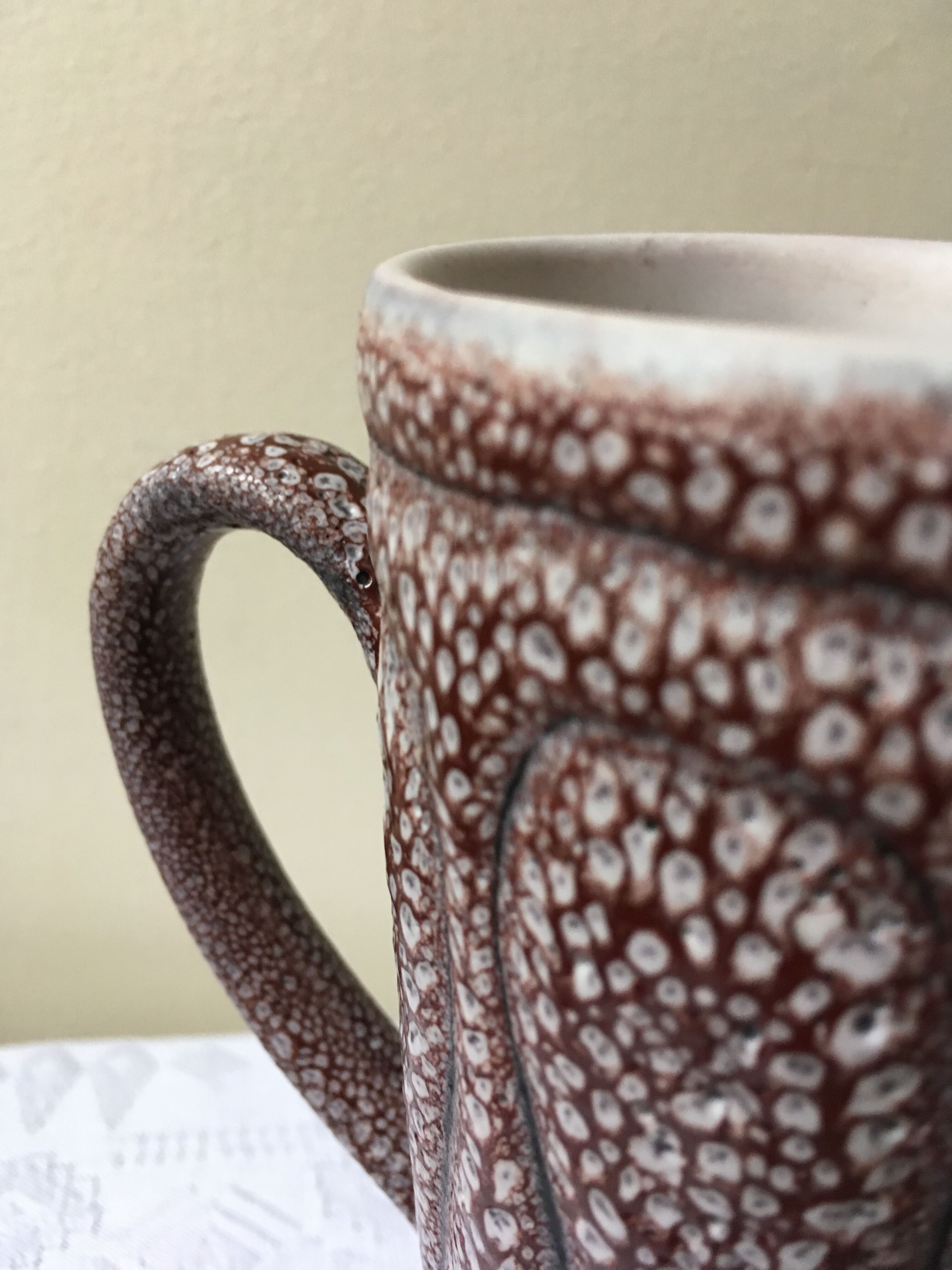 Modernist ceramic pitcher Jean Austruy