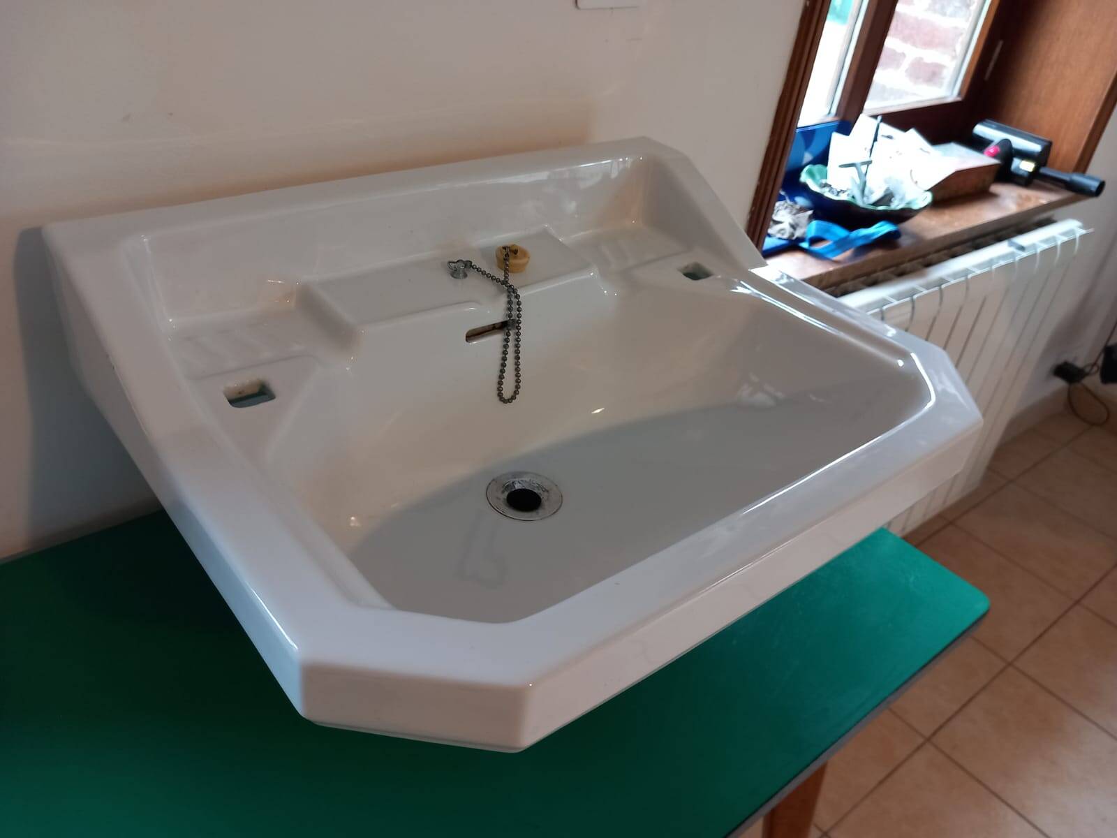 Lavabo céramique vitrifiée vitribo