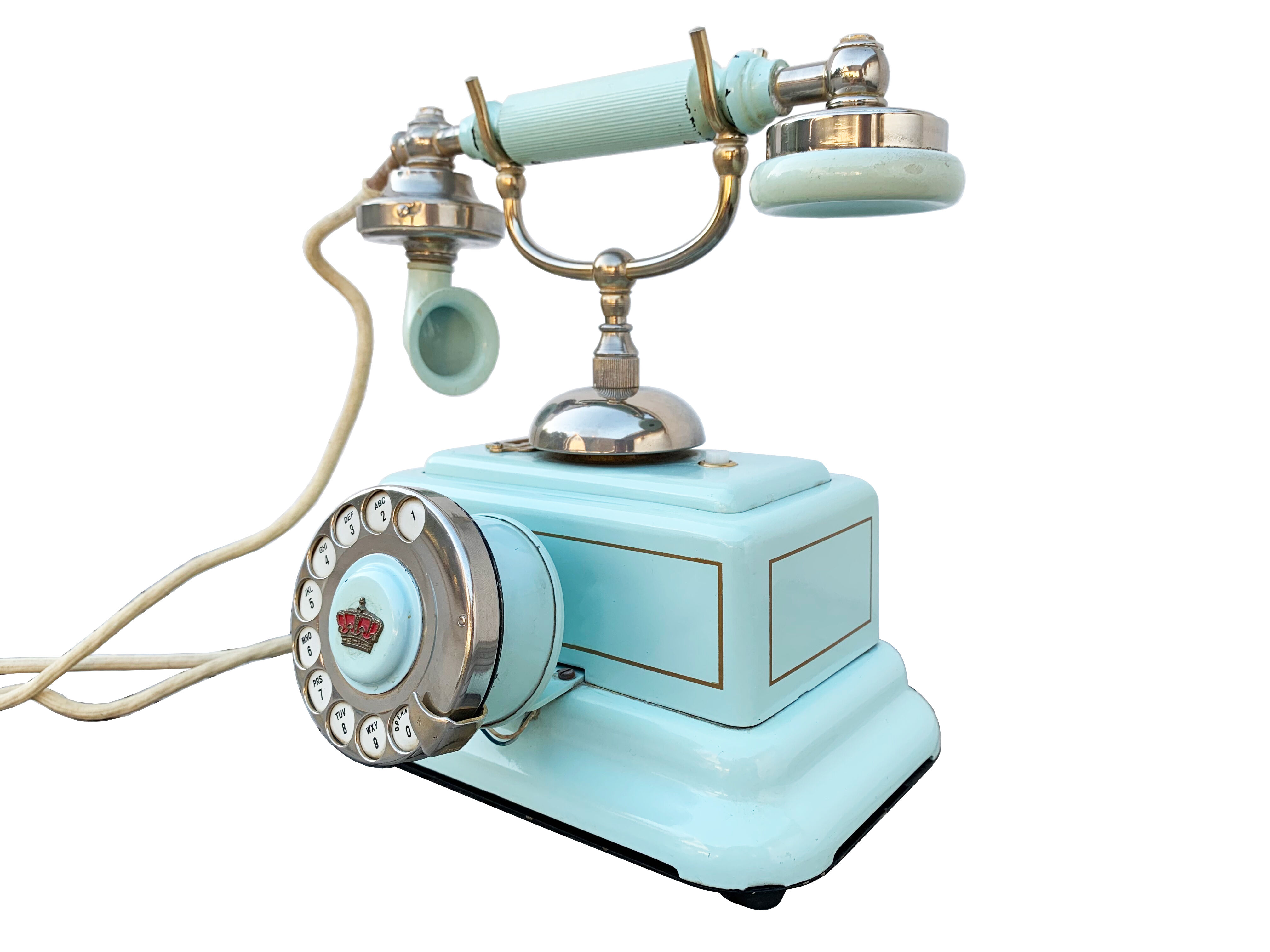 Antique telephone - old danish phone