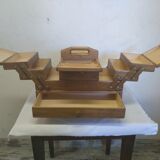 Vintage sewing basket