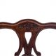 Antique table and chairs from the 19th century, Western Europe.