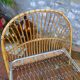 Vintage rattan bed 90X190