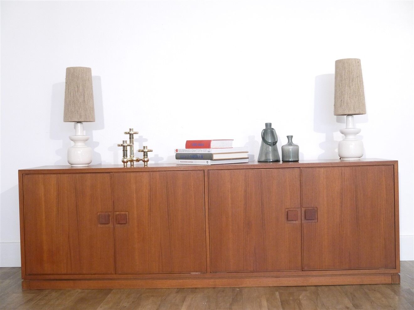 Enfilade scandinave en teck 1960