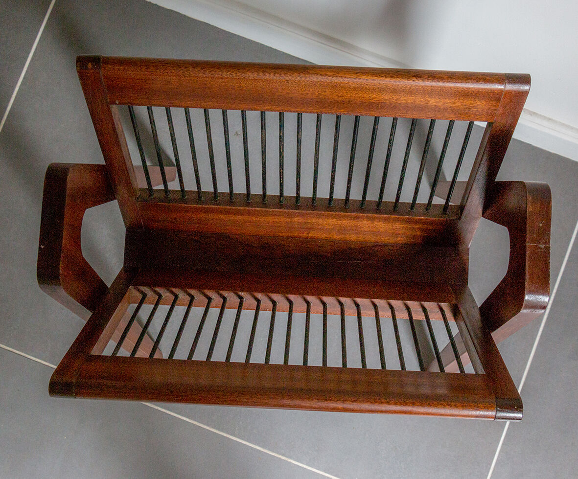 Vintage 1950s magazine holder