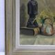 Huile sur toile nature morte