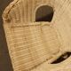 Rattan armchair
