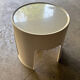 Vintage Gilac white stool / side table – French design year