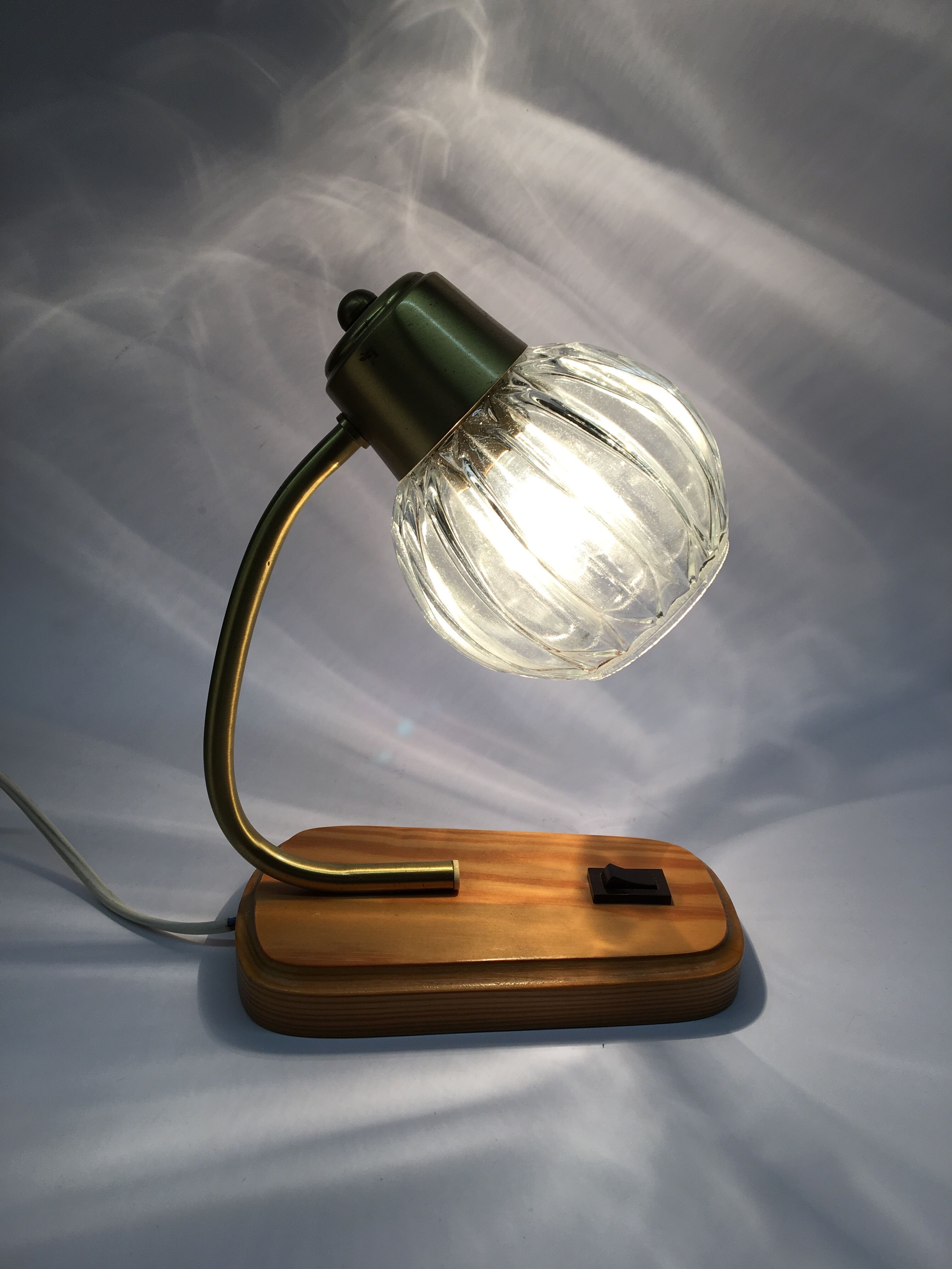 Vintage bedside lamp, 1960