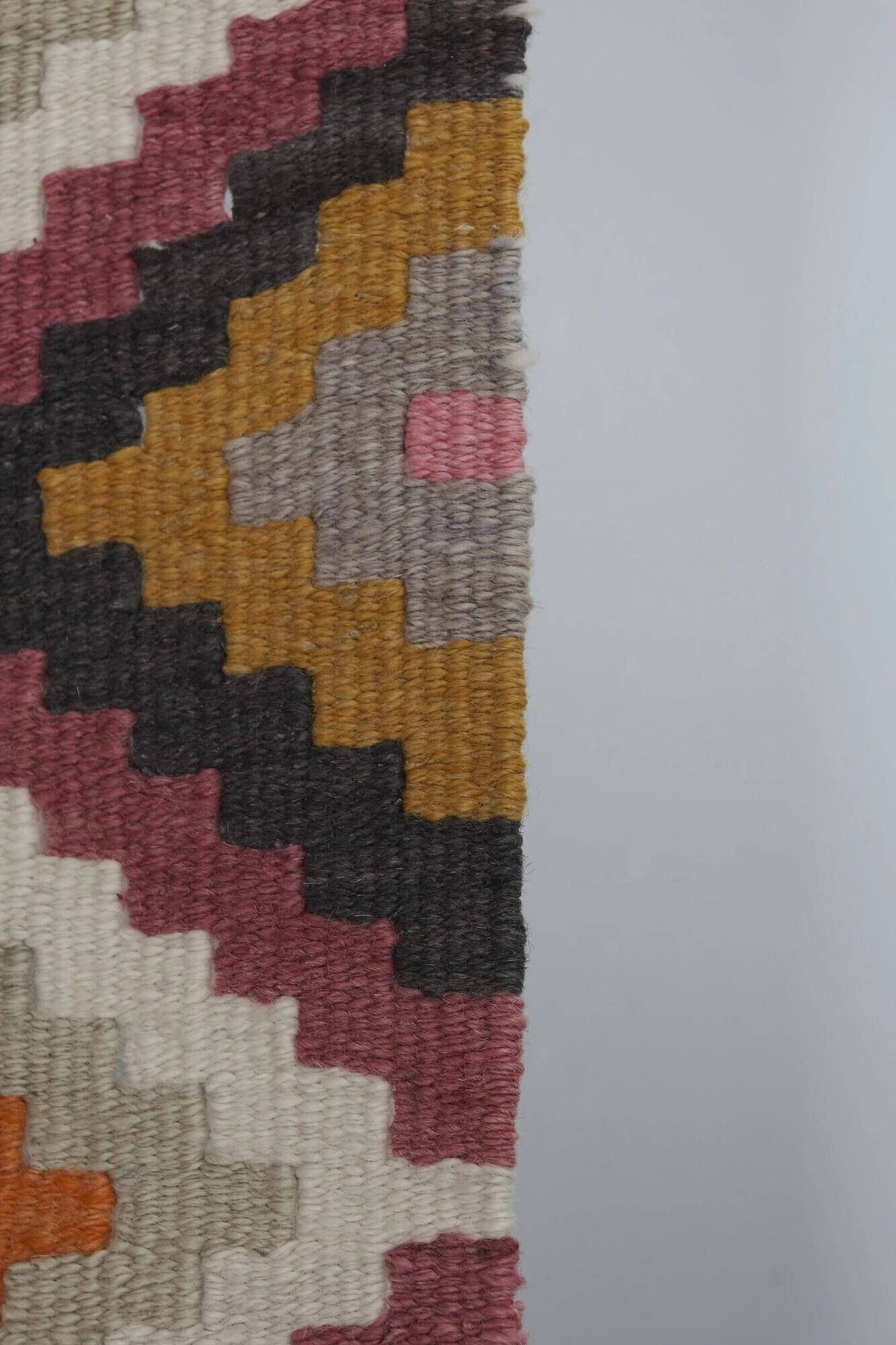 Vintage Turkish hallway rug 78x460 cm