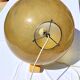 Suspension ronde orange diamètre 50cm datant des années 70 vintage