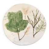 Leaf decor trivet