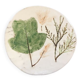 Leaves decoration trivet