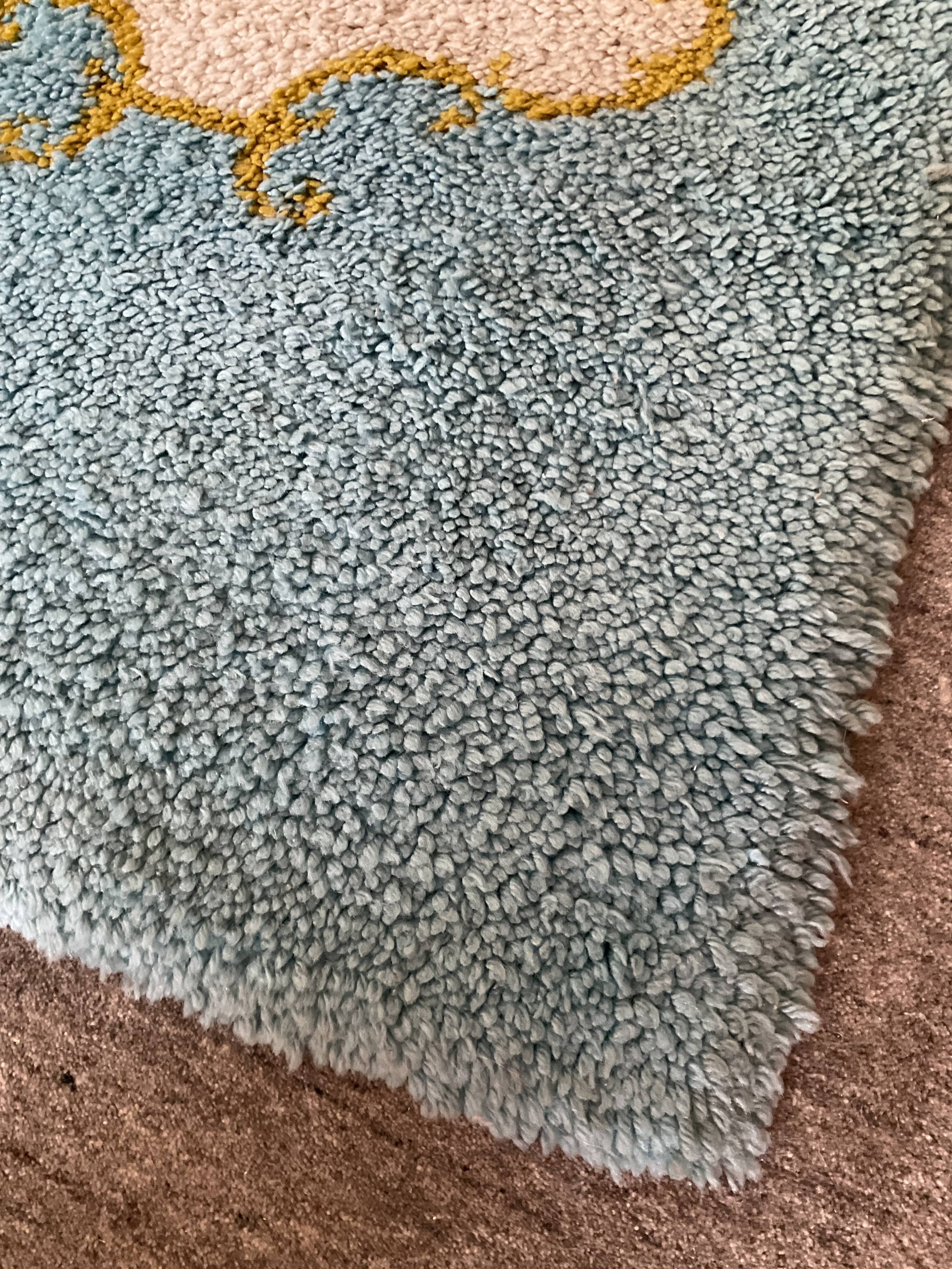 Tapis vintage des années 50-60