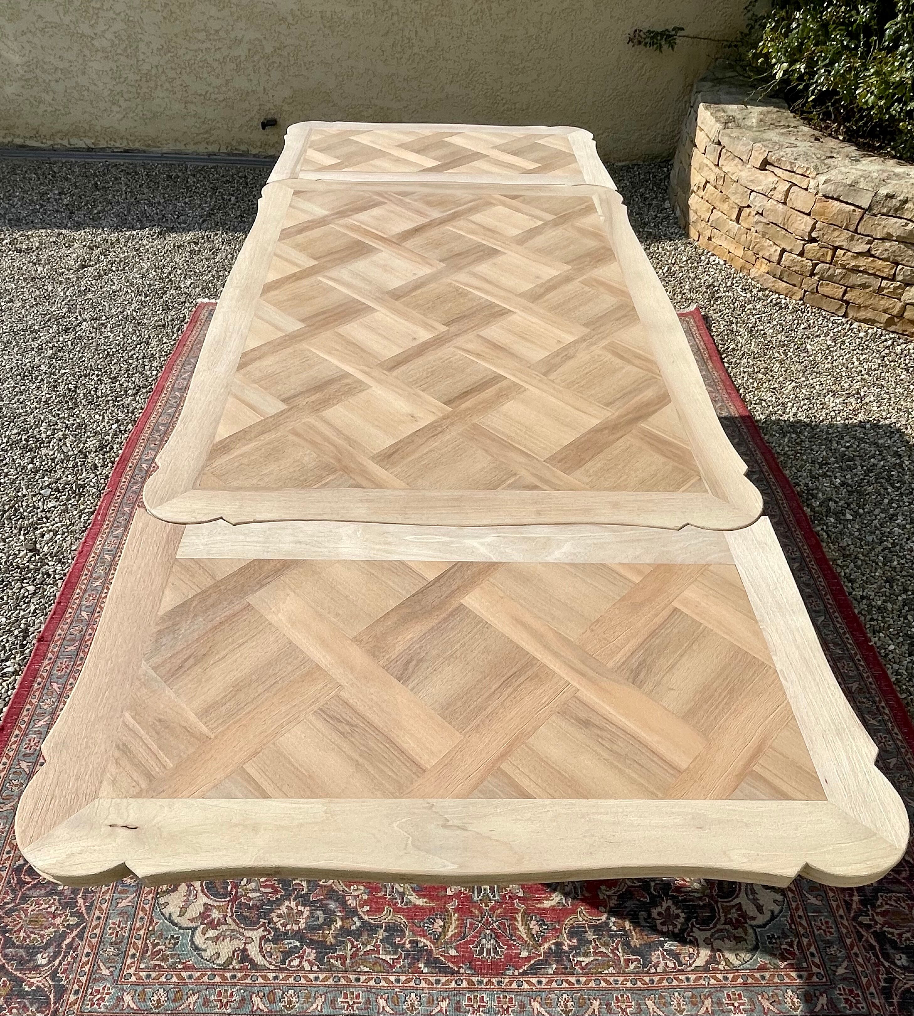 Walnut Table Louis XV Style