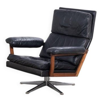 Swivel Armchair attributed to André Vandenbeuck for Strässle, 1960s