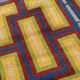 Trio of Vintage Bold Primary Colors Shag Rugs