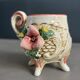 Coffee cup with saucer from Capodimonte, Italy, 1950s.