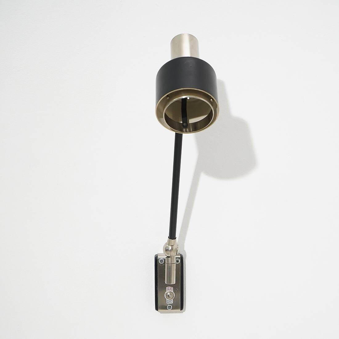 Stilnovo metal wall lamp, 1960s