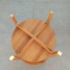 Guéridon en bois design scandinave