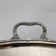 Large 19th century Louis XVI style silver metal tray