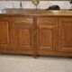 Rustic oak sideboard from the 1950s.