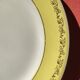 Set of 6 flat plates Luneville, Libourne model, vintage French