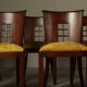 Ensemble de six chaises de salle à manger Art Déco, vers 1930.
