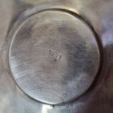 Solid silver cup (and saucer) late 19th century minerve