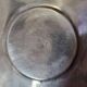 Solid silver cup (and saucer) late 19th century minerve