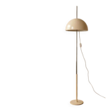 Mushroom floor lamp space age metal Napako 1970s Czechoslovakia