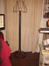 Lampadaire en rotin