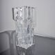 Limburg vase with ice cube effect in glass, Germany, 1970