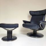 Stressless Jazz relax armchair Large with ottoman